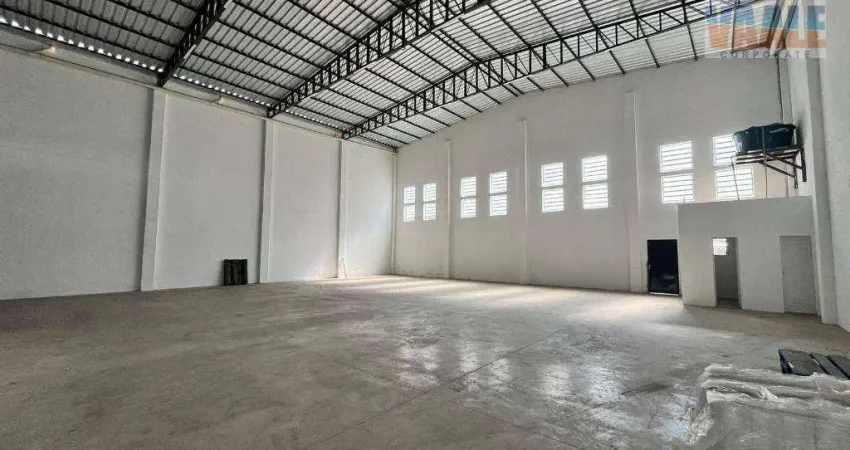 Galpão para alugar, 600 m² por r$ 13.000/mês - jardim itatinga - campinas/sp