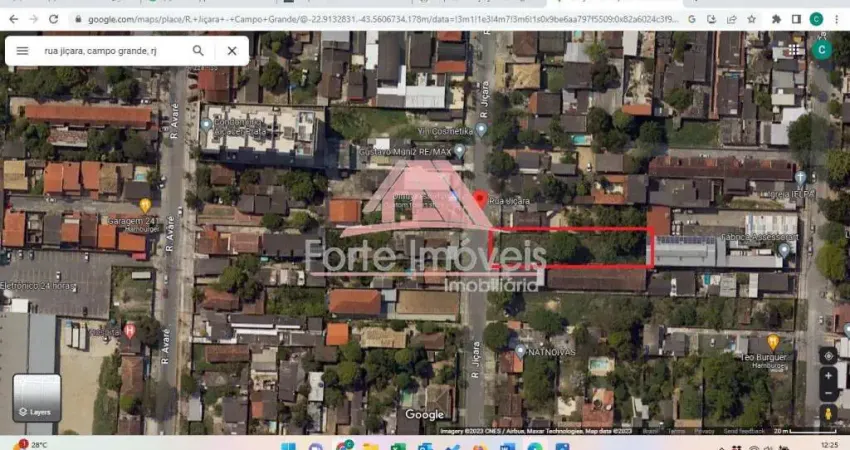 Terreno à venda na Rua Jicara, Campo Grande, Rio de Janeiro