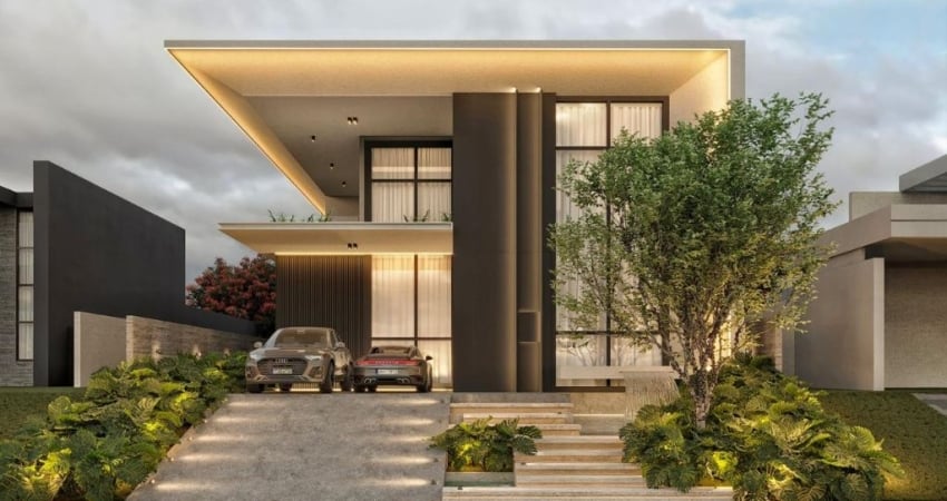 mansão de alto padrão no Condomínio Bosque das Gameleiras 5 Suítes + DCE e com Energia Solar
