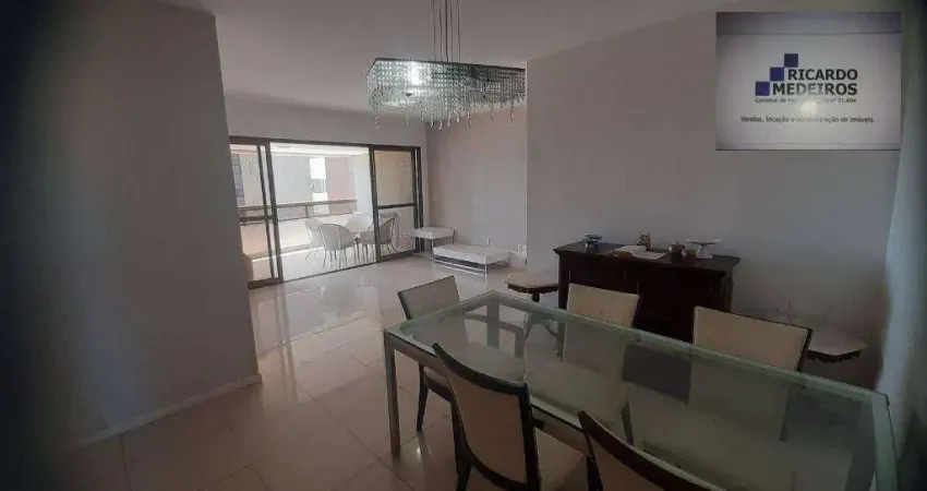 Apartamento de 160m², com 4/4, sendo 3 suítes, colina A