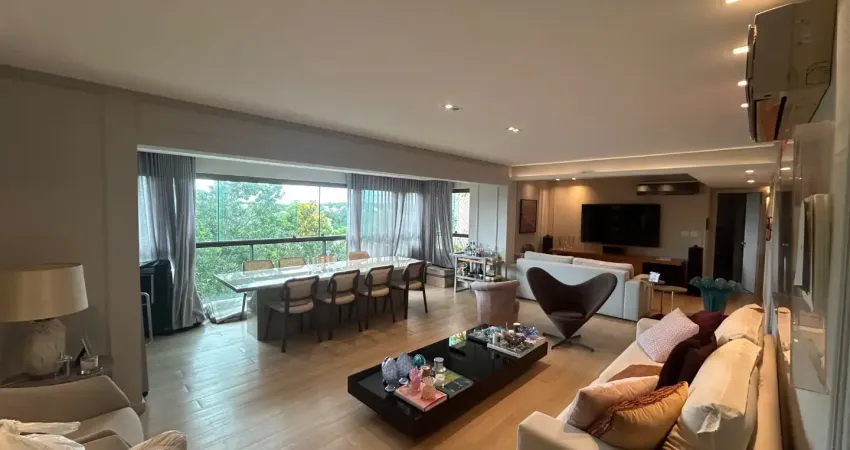 Apartamento de 145 m², com 3 suítes, varanda gourmet, alphaville 1