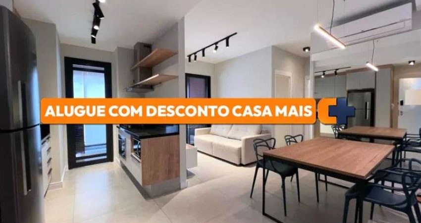 Apartamento para Locação em São Paulo, Pinheiros, 2 dormitórios, 1 suíte, 2 banheiros, 1 vaga
