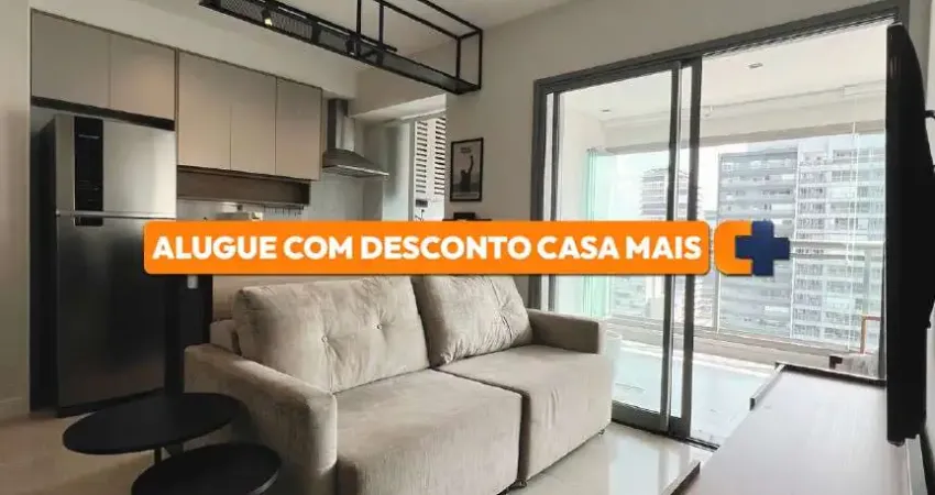 Apartamento para Locação em São Paulo, Pinheiros, 2 dormitórios, 1 suíte, 2 banheiros, 1 vaga