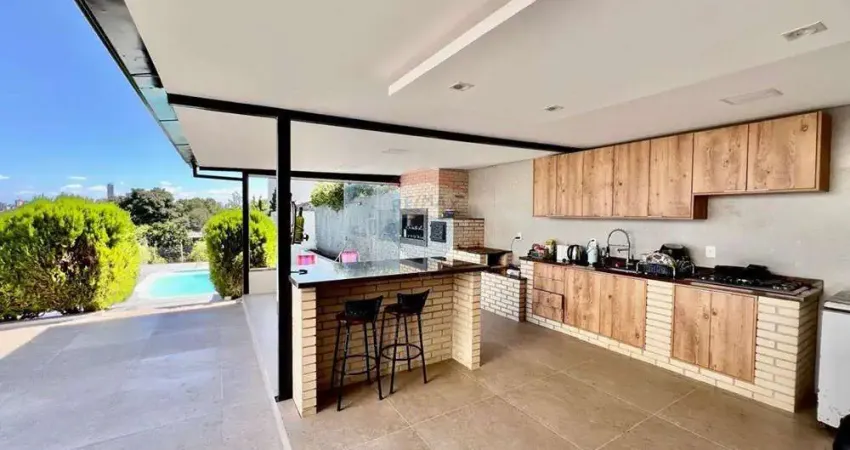 Casa em passo fundo 3 suítes (dormitórios) com piscina e quiosque no bairro petrópolis