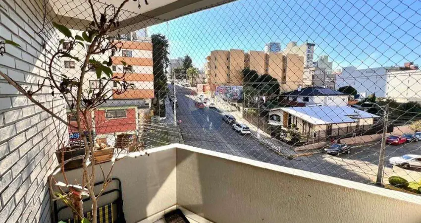Apartamento 2 dorm/quartos com sacada e box de garagem no centro de passo fundo/rs