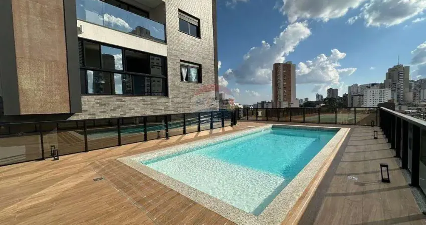 Apartamento 2 suítes e 2 vagas semi mobiliado - ed gare centrale