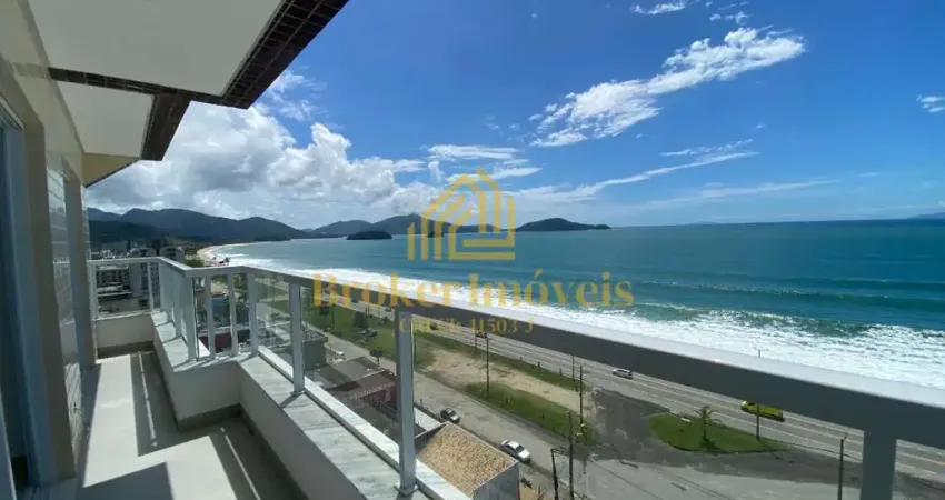 Apartamento edifício mar à vista, com vista espetacular para oceano atlântico | praia do massaguaçu | caraguatatuba - sp