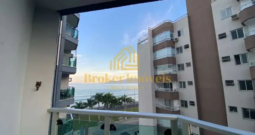 Apartamento edifício Solarium Massaguaçu- Prédio-frente ao mar, com vista linda lateral para o mar