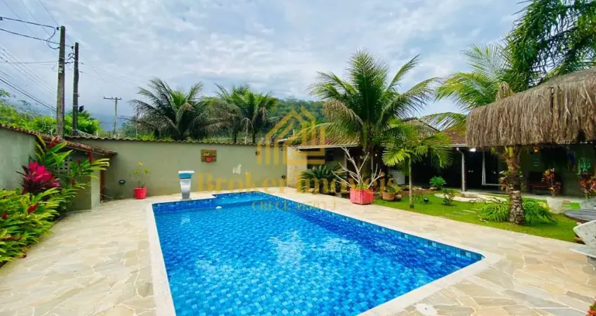 Casa de praia térrea maravilhosa no capricornio, na praia do massaguaçú em caraguatatuba-sp.