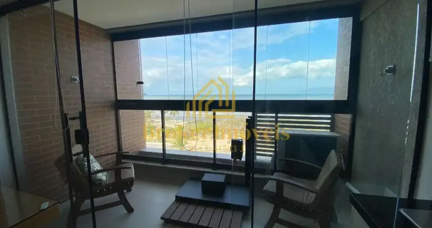 Apartamento frente ao mar no condomínio innovate com mobílias jardim aruan