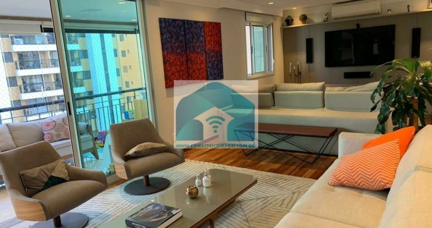 Apartamento Brooklin,169 m2 - 3 dormitórios ,3 suites ,3 vagas, depósito