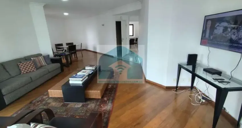 Apartamento Campo Belo, 4 dormitorios, 2 suites, 3 vagas, 165m³.