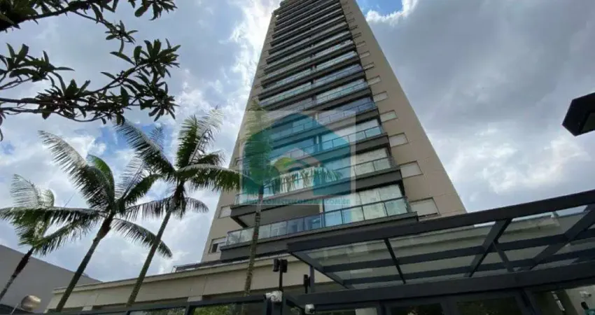 Apartamento garden, mobiliado, para  locação na chácara santo antônio - 77m² com ar e 2 vagas