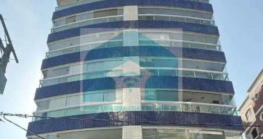 Apartamento na vila tupi praia grande sp, com 2 quartos e 1 suíte