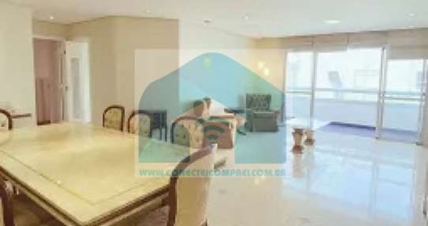 Apartamento a venda no Brooklin 4 suites 4 vagas com 169m² com lazer.