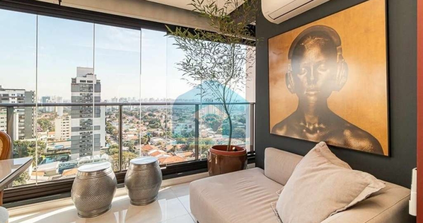 Apartamento Campo Belo ,2  dormitórios , 2  suítes com sala ampla e varanda gourmet 2 vagas e lazer