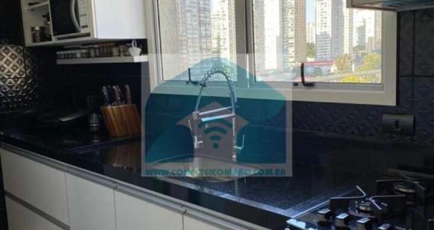 Brooklin Paulista com duas suites, tres vagas de garagem