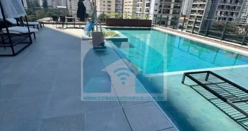 Apartamento para locação no brooklin 3 suites 1 master com closed 168 m² 2 vagas