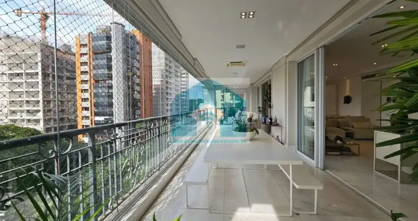 Apartamento em moema 405m²- 4 suítes -5 vagas- varanda gourmet-alto padrão