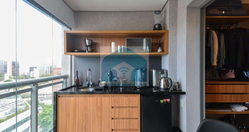 APARTAMENTO/STUDIO - PINHEIROS - ANDAR ALTO LINDA VISTA 35M2