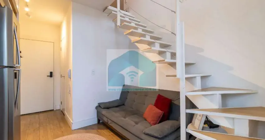 Apartamento com 1 quarto à venda na Rua Joaquim Guarani, 63, Brooklin Paulista, São Paulo