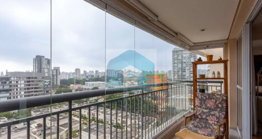 Apartamento Brooklin 131m² , 3 dormitórios, 3 suítes, e 3 vagas varanda gourmet