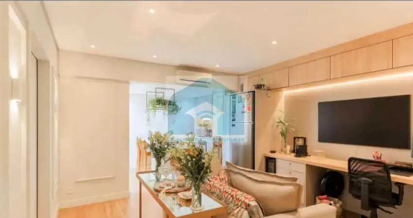 Apartamento brooklin, oportunidade , 46m², 1 dormitório e 1 vaga , com lazer.