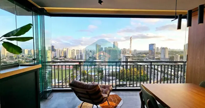 Apartamento com 1 quarto para alugar na Rua Jean Peltier, 311, Cidade Monções, São Paulo