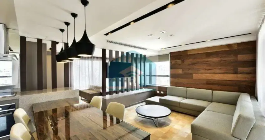 Apartamento - vila nova conceição- mobilhado 1 suíte 102m² 2 vagas