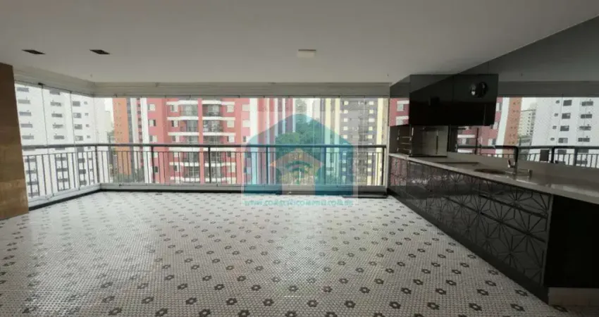 Apartamento tipo Vila Mascote para venda em com 3 quartos, sendo 3 suítes, 153m²