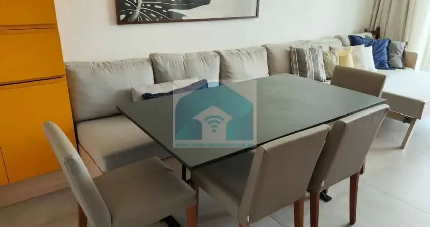 Apartamento totalmente mobiliado no brooklin ? 2 suítes e 2 vagas!