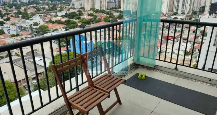 Apartamento totalmente mobiliado no Brooklin ? 2 suítes e 2 vagas!