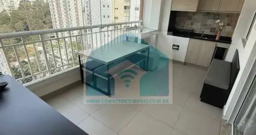 Apartamento mobiliado à venda ? 97m² ? 3 dorms (1 suíte) ? 2 vagas ? morumbi