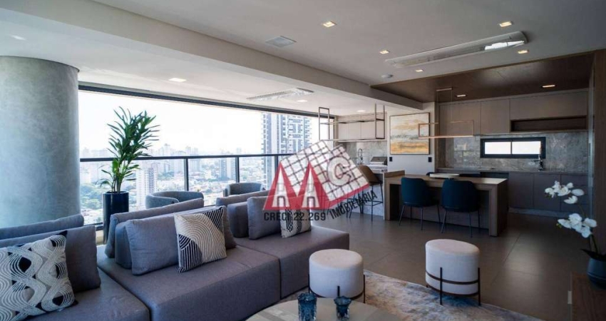 Apartamento de alto padrão (mobiliado) com 3 suítes à venda, 151 m² por R$ 2.790.000 - Condomínio Edifício Ícone - Sorocaba/SP