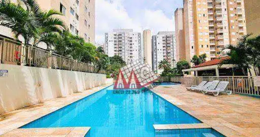Apartamento com 2 dormitórios para alugar, 48 m² por R$ 2.080,00/mês - Campolim - Sorocaba/SP