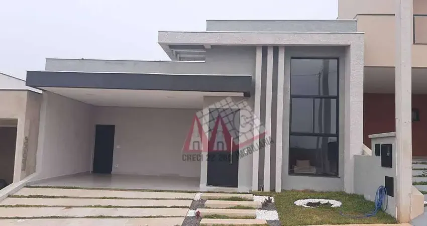Linda casa com 3 dormitórios e piscina à venda, 165 m² por R$ 1.285. - Condomínio Villagio Wanel - Sorocaba/SP