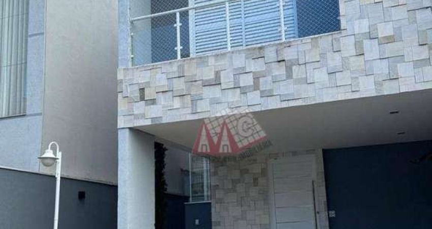 Lindo sobrado (repleto de modulados) com 3 dormitórios à venda, 176 m² por R$ 1.280.000 - Condomínio Residencial Villagio Milano - Sorocaba/SP