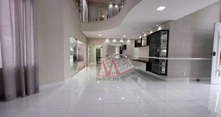 Sobrado com 3 dormitórios, 398 m² - venda por r$ 2.800.000,00 ou aluguel por r$ 12.000,00/mês - condomínio residencial renaissance - sorocaba/sp