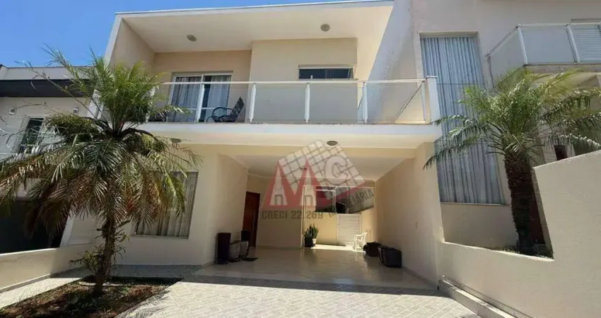 Sobrado mobiliado à venda por r$ 1.299.000 - condomínio residencial villagio milano - sorocaba/sp