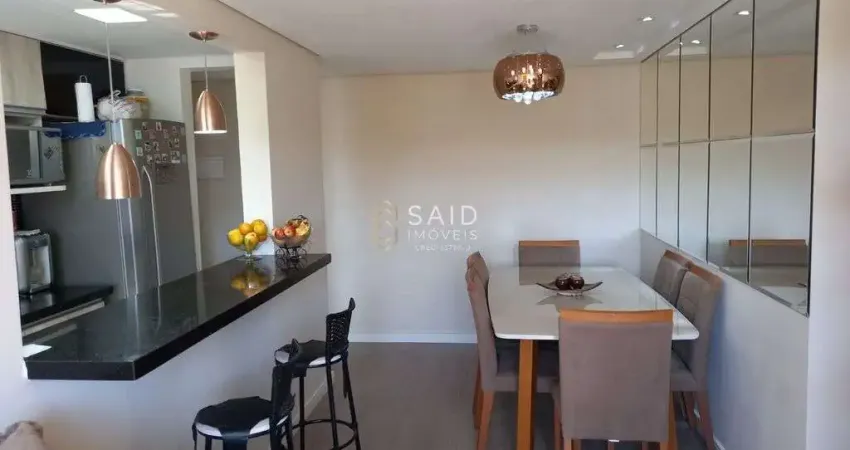Apartamento 2 dormitórios sendo 1 suíte, Bairro Nova Mogilar - Mogi das Cruzes