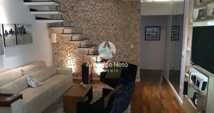 Apartamento duplex com 3 dormitórios à venda, 182 m² por r$ 1.290.000,00 - santa paula - são caetan
