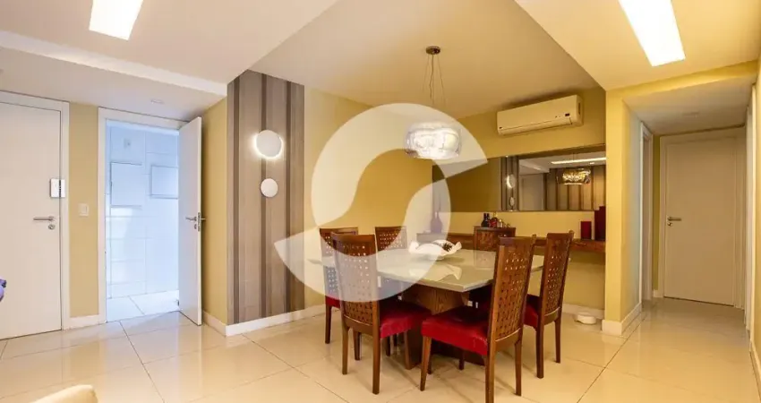 Apartamento 3 Quartos Praia de Icaraí Planta de 128 metros!!