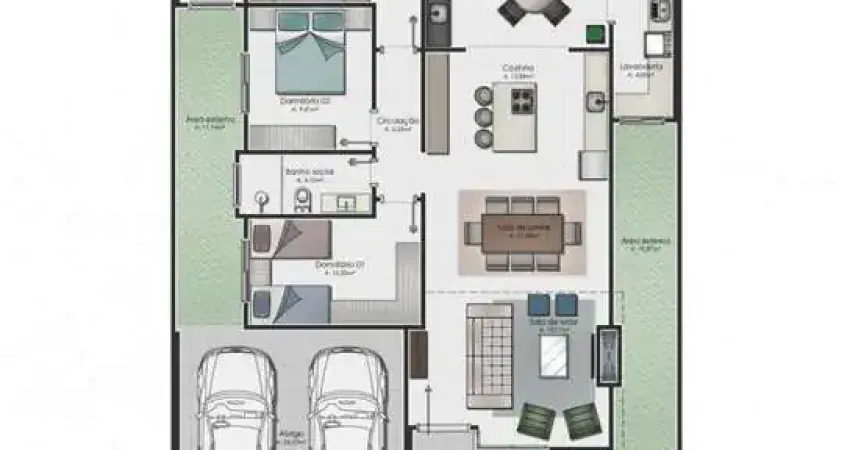 Casa com 3 quartos à venda no Centro, Passo de Torres