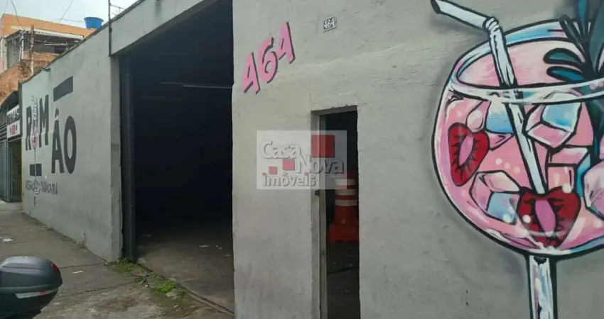 Salão com 122 m², com 1 banheiro para locação no Jardim Brasil.