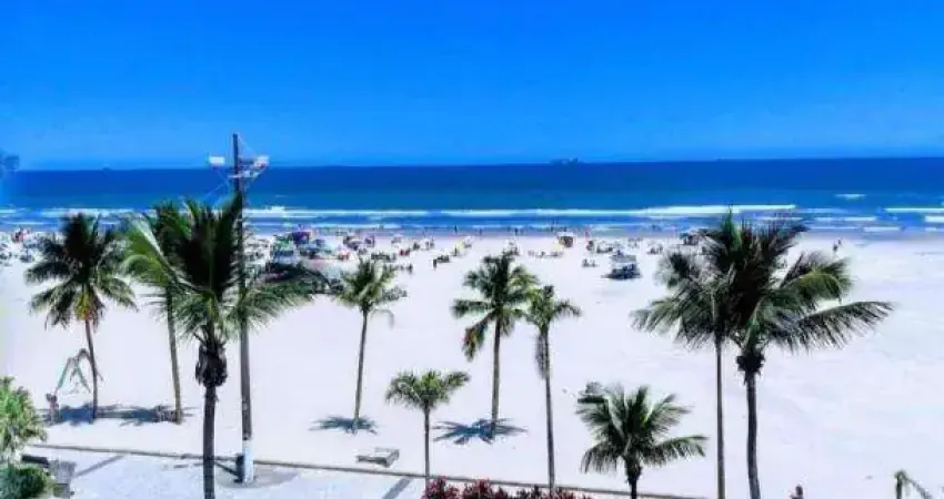 Apartamento de 1 dormitório frente praia - repasse financiamento bancário