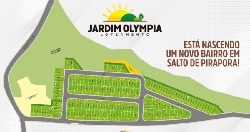 Lançamento do Loteamento Jardim Olympia, ao lado do Jardim Santa Helena.

Empreendimento com lotes