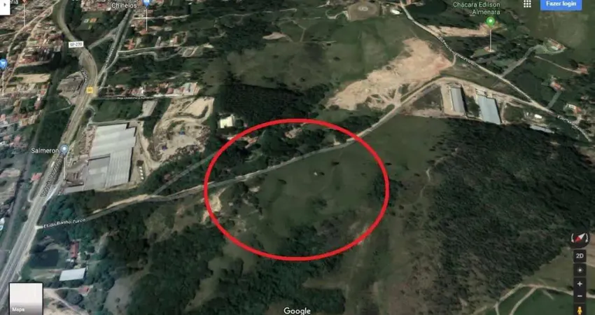VENDO ÁREA - SOROCABA / BRIGADEIRO TOBIAS 
À 300 metros da Rod. Raposo Tavares Km 90.
ÁREA TOTAL 15