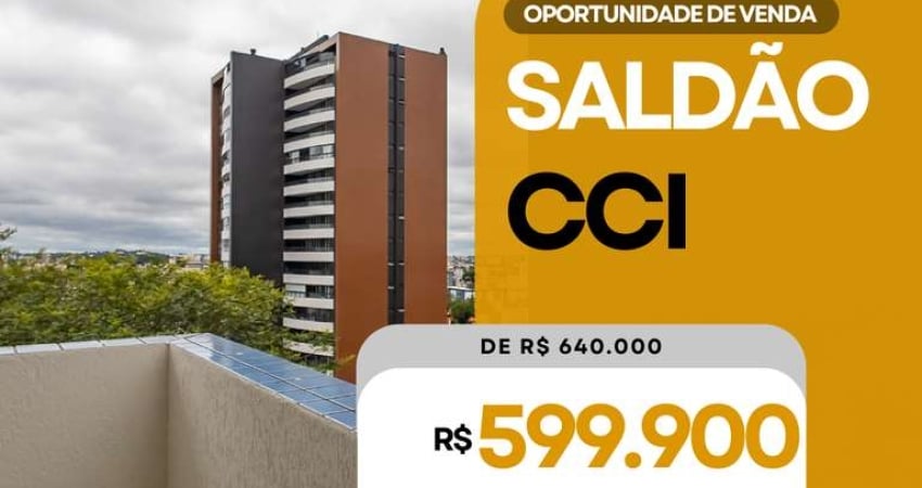 Apartamento para Venda em Curitiba, Cabral, 3 dormitórios, 1 suíte, 2 banheiros, 1 vaga