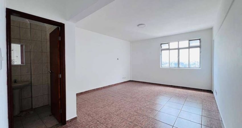 Kitnet com 1 dormitório para alugar, 27 m² por R$ 1.461,14/mês - Liberdade - São Paulo/SP