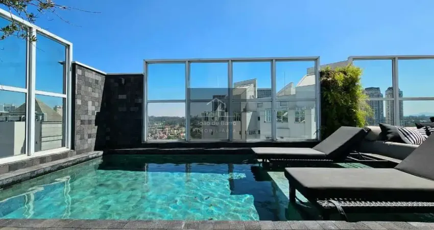 Cobertura à Venda no Brooklin ? 305 m² | Piscina Aquecida | Vista Livre | Condomínio Clube